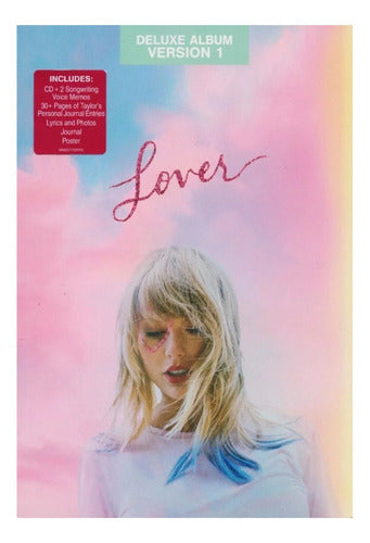 Taylor Swift Lover Deluxe Version 1 Disco Cd + Diario