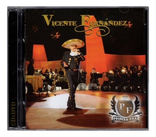 Vicente Fernandez Primera Fila 2 Discos Cd + Dvd