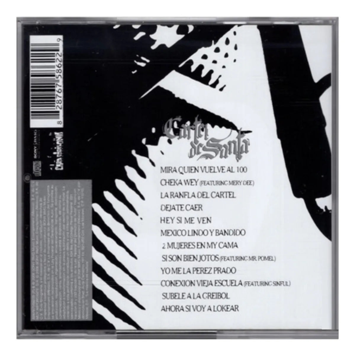 Cartel De Santa - Volumen Prohibido - Disco Cd