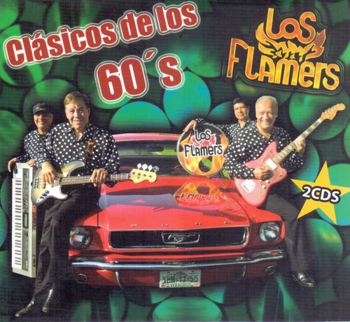 Los Flamers Clasicos De Los 60 's 2 Discos Cd