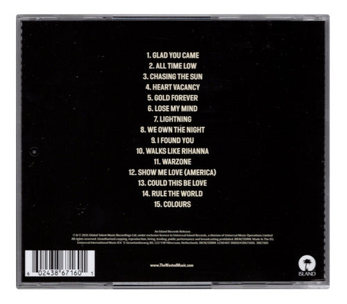 The Wanted Most Wanted Greatest Hits (integrante Max's Edition) Disco Cd