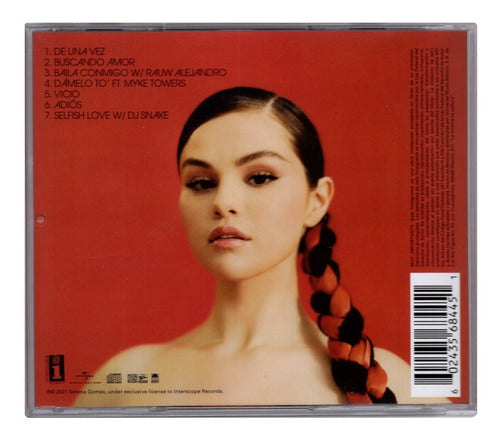Selena Gomez Revelacion Disco Cd