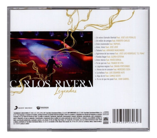 Carlos Rivera Leyendas / Volumen 1 Uno Disco Cd