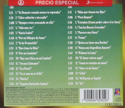 Leo Dan Mis 30 Mejores Canciones 2 Discos Cd