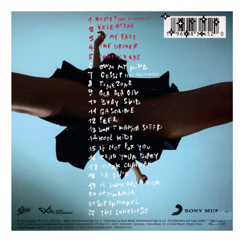 Maneskin Rush ! Are U Coming ? Disco Cd