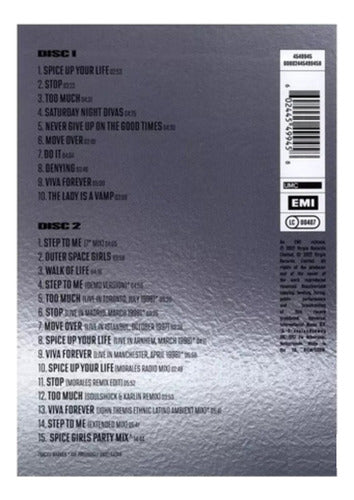 Spice Girls Spice 25 Aniversary Deluxe Digibook 2 Discos Cd