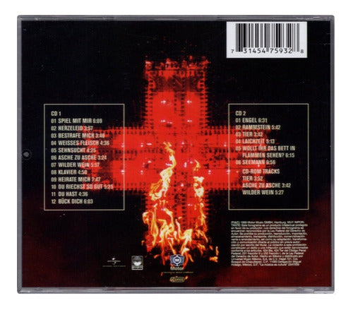 Rammstein Live Aus Berlin 2 Discos Cd 's
