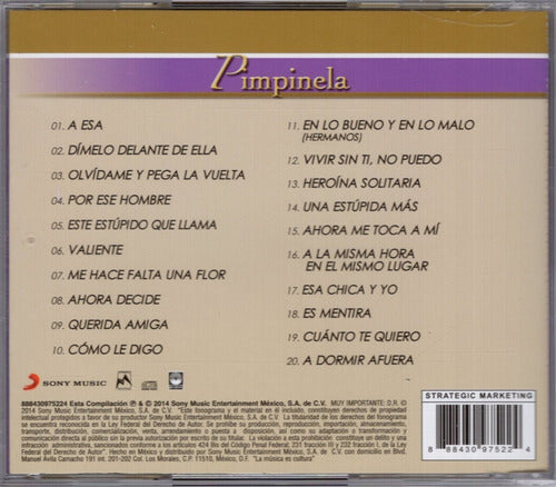 Pimpinela Brillantes Disco Cd