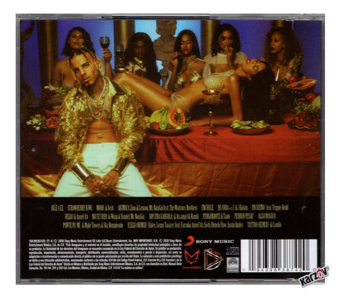 Rauw Alejandro Afrodisiaco Disco Cd