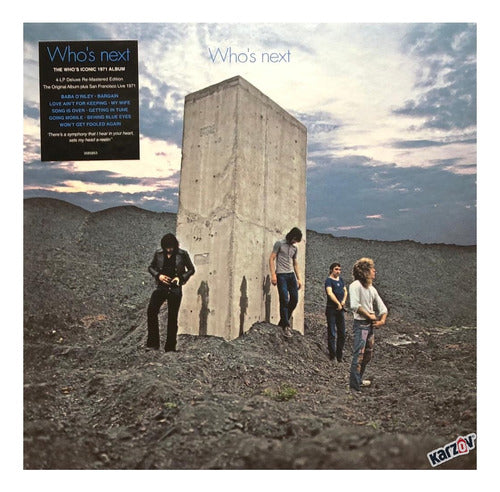 The Who Who's Next San Francisco 1971 Deluxe Box 4 Lp Vinyl