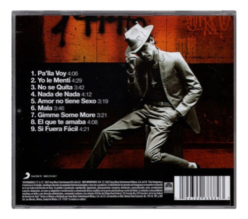 Marc Anthony Pa'lla Pa Lla Voy Disco Cd