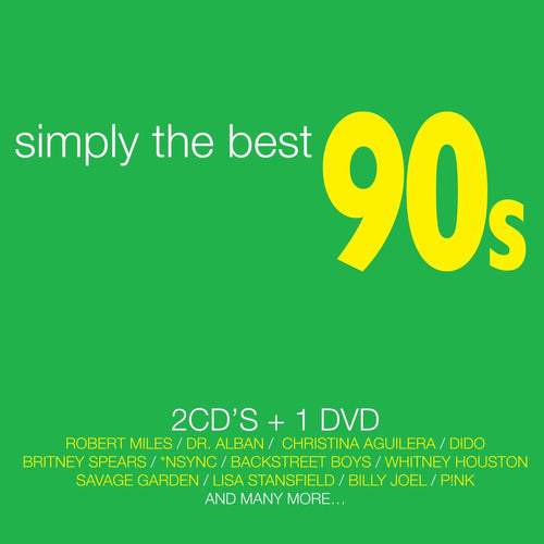 Simply The Best 90s Varios Artistas 2 Disco Cds + 1 Dvd