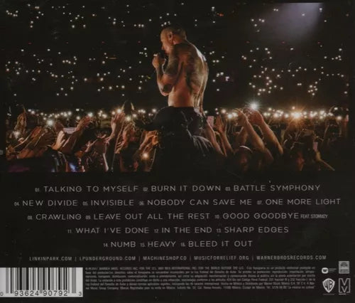 Linkin Park One More Light Live Disco Cd