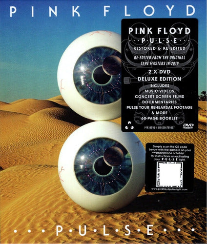 Pink Floyd Pulse Deluxe Restored & Reedited Booklet + 2 Dvd