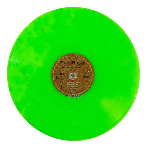 Radio Futura Veneno En La Piel Green Verde Lp Vinyl