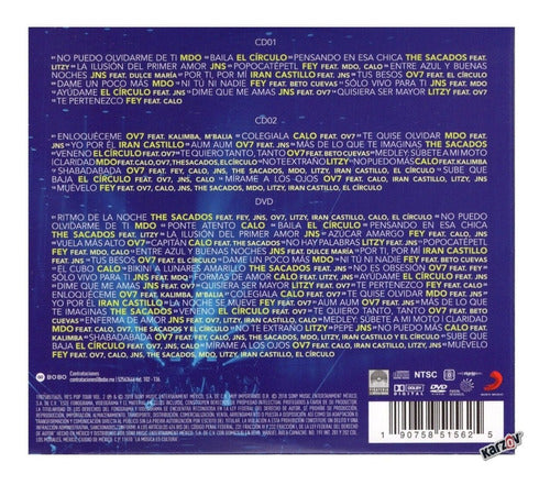 90's Pop Tour Volumen 2 / 2 Discos Cd 's + Dvd