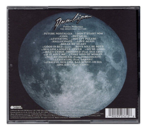 Dua Lipa - Future Nostalgia The Moonlight Edition - Disco Cd