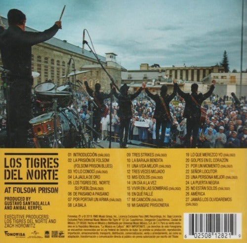 Los Tigres Del Norte At Folsom Prison Disco Cd