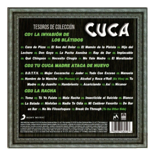 Cuca Tesoros De Coleccion 3 Discos Cd