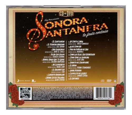 La Sonora Santanera La Fiesta Continua Grammy Disco Cd + Dvd