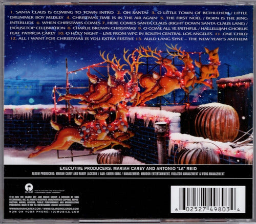 Mariah Carey Merry Christmas 2 You Disco Cd