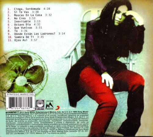 Shakira Donde Estan Los Ladrones Disco Cd