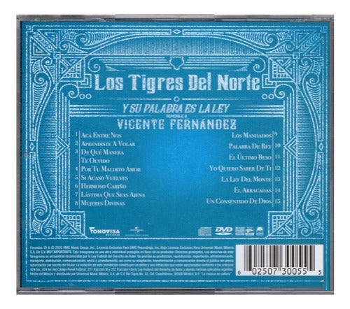 Los Tigres Del Norte Y Su Palabra Es La Ley 2 Discos Cd