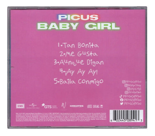 Picus Baby Girl Disco Cd
