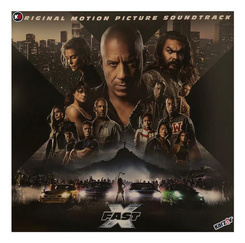 Fast & Furious Rapidos Furiosos X 10 Soundtrack Lp Vinyl