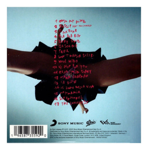 Maneskin Rush! Digipack Disco Cd