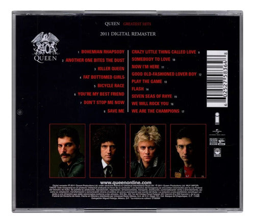 Queen Greatest Hits Disco Cd