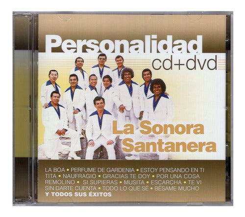 La Sonora Santanera Personalidad 2 Discos Cd + Dvd