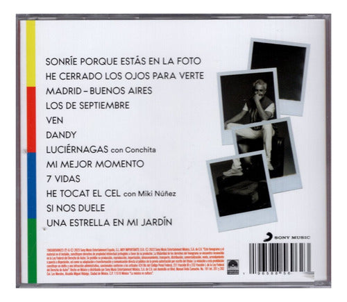 Sergio Dalma Sonrie Porque Estas En La Foto Disco Cd