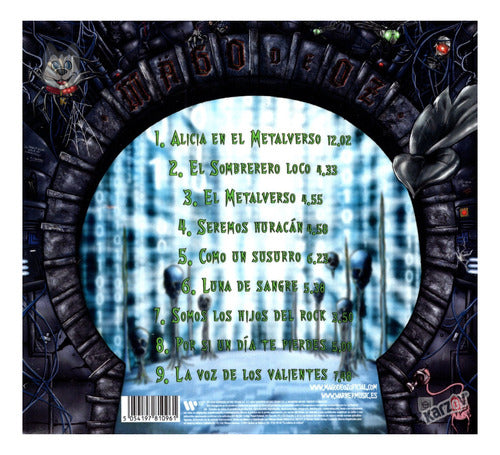 Mago De Oz Alicia En El Metalverso Disco Cd