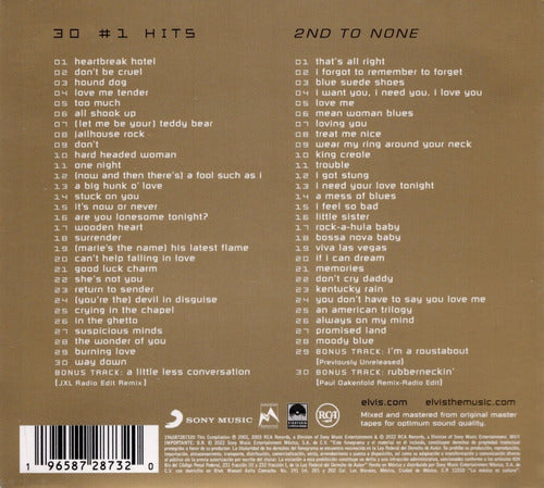 Elvis Presley 30 # 1 Uno Hits Expanded Edition 2 Discos Cd