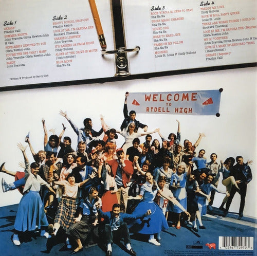 Grease Vaselina 40th Aniversary Soundtrack 2 Lp Vinyl