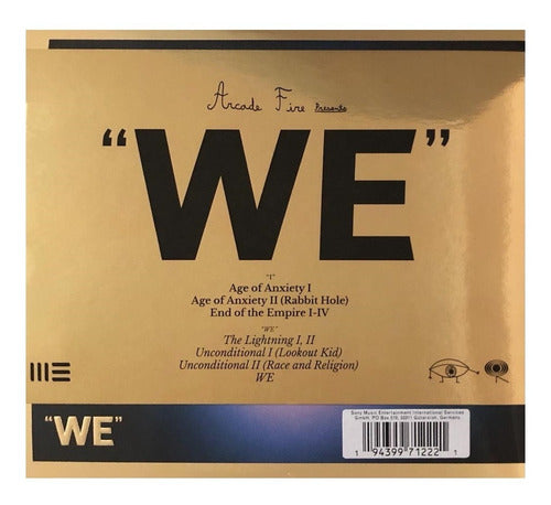 Arcade Fire We Digipack Disco Cd