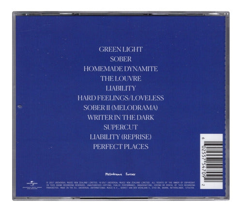 Lorde Melodrama Disco Cd