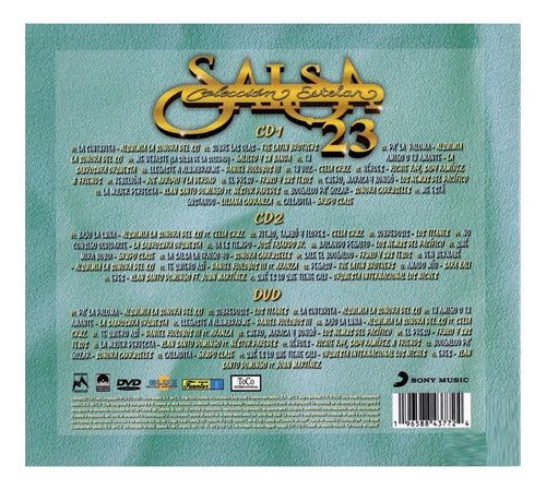 Salsa Coleccion Estelar 2023 2 Discos Cd + Dvd