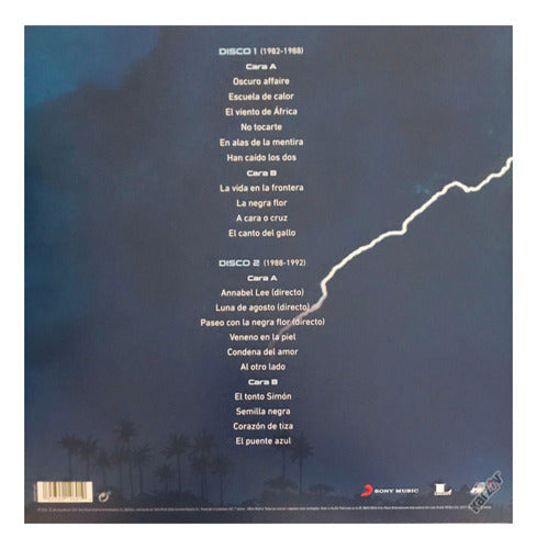 Radio Futura Paisajes Electricos 1982 - 1992 Blue 2 Lp Vinyl