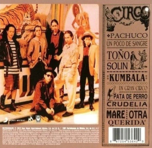 Maldita Vecindad El Circo Disco Cd