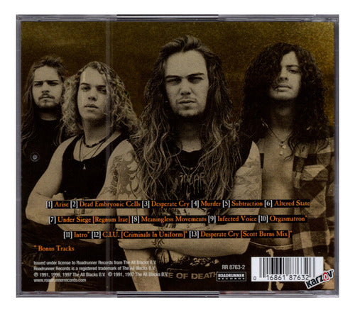 Sepultura Arise Disco Cd