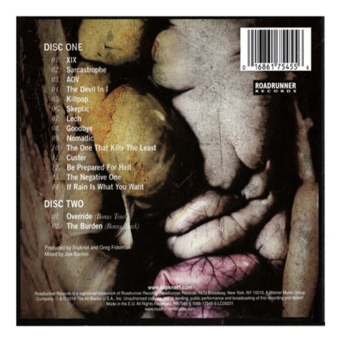Slipknot .5 The Gray Chapter 2 Discos Cd's
