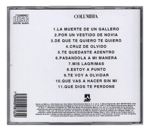 Vicente Fernandez La Muerte De Un Gallero Disco Cd