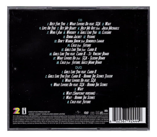 Maroon 5 Red Pill Blues Mexico Tour Edition 2 Discos Cd + Dvd