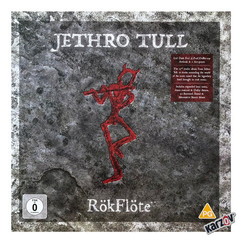 Jethro Tull Rokflote 2 Cd + Blu-ray + 2 Red Lp Vinyl + Book