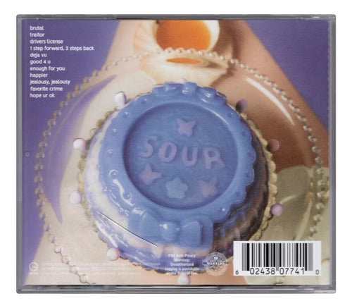 Olivia Rodrigo Sour Target Artwork Disco Cd + Poster