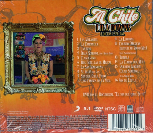 Lila Downs Al Chile Edicion Especial 2 Discos Cd + Dvd