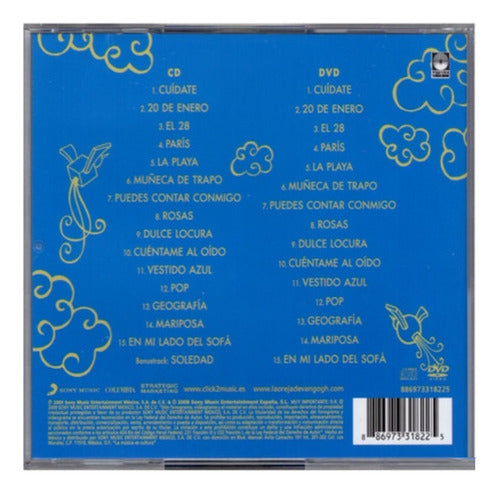 La Oreja De Van Gogh Lovg Grandes Exitos 2 Discos Cd + Dvd