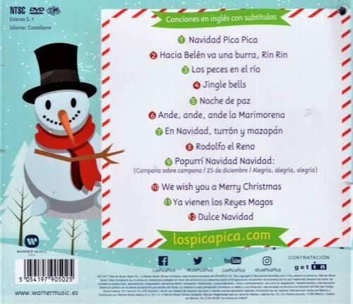 Pica Pica Navidad Navidad 2 Disco Cd + Dvd